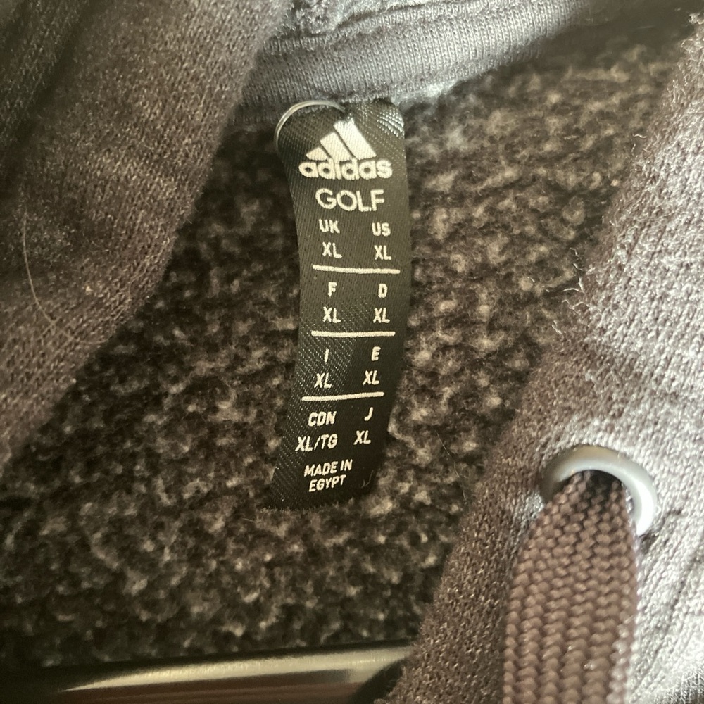 Adidas Golf Hoodie in Dark Gray